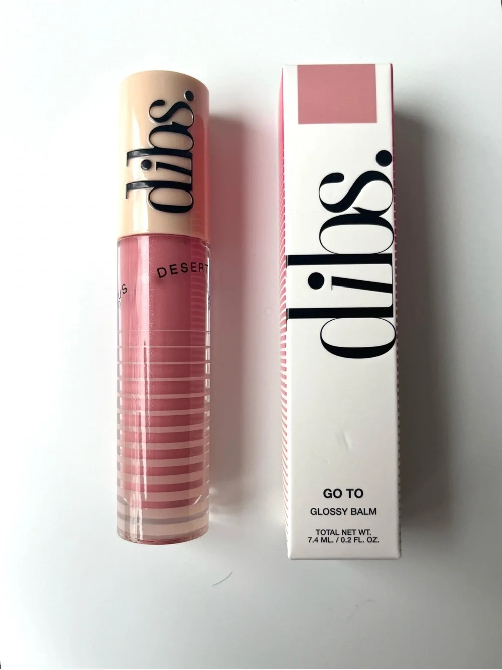 DIBS Go To Glossy Lip Balm, Effortless Pink NWT